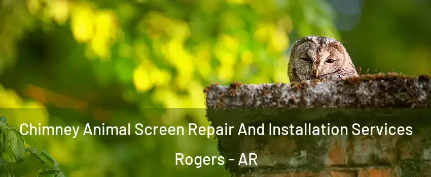  Chimney Animal Screen Repair And Installation Services Rogers - AR