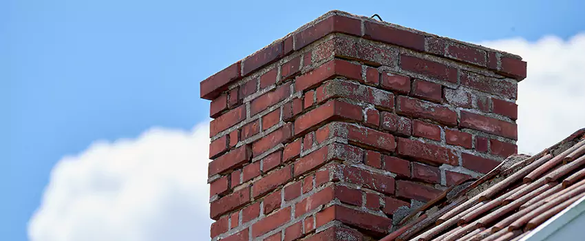 Brick Chimney Flue Installation in Rogers, AR