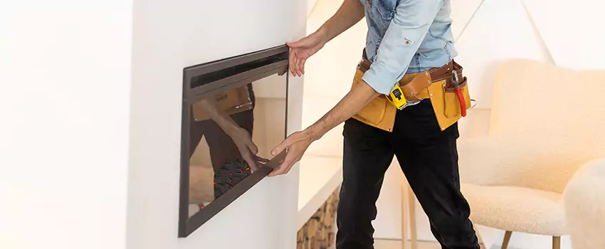 Metal Fireplace Installation in Rogers, Arkansas
