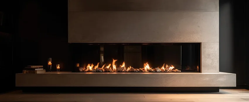 Gas Fireplace Ember Bed Design Services in Rogers, Arkansas