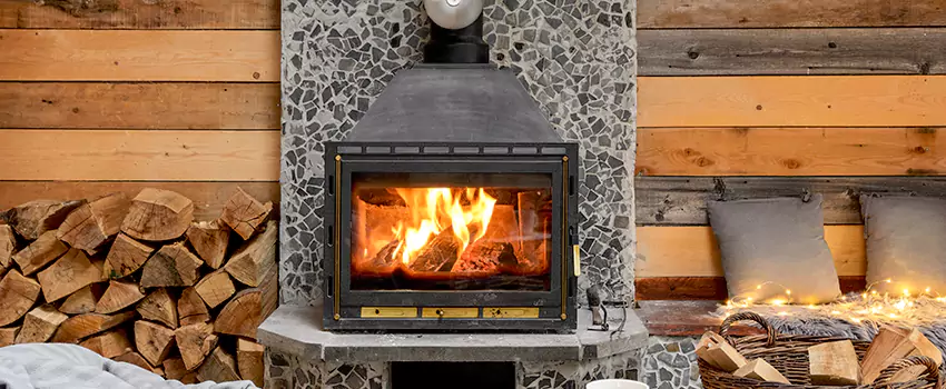 Outdoor Morso Fireplace Broken Screen Replacement in Rogers, AR